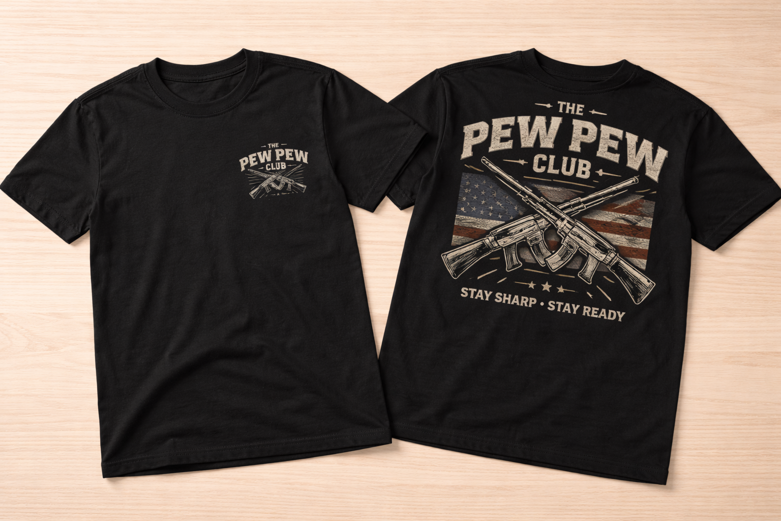 Pew Pew Club Tee