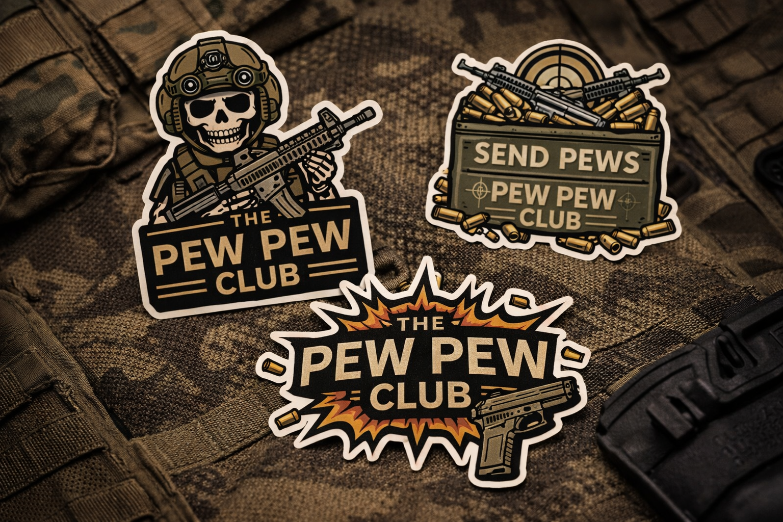 Pew Pew Sticker Pack